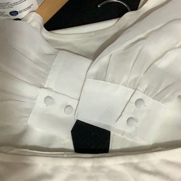 Fashion Nova White Peplum Cut Out Bodysuit - Picture 6 of 8